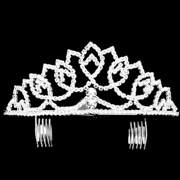 Cubic Zirconia Tiara,NWT - Picture 2 of 4